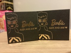 ALEX AND ANI Barbie,Name plate pull chain bracelet from Mattel 