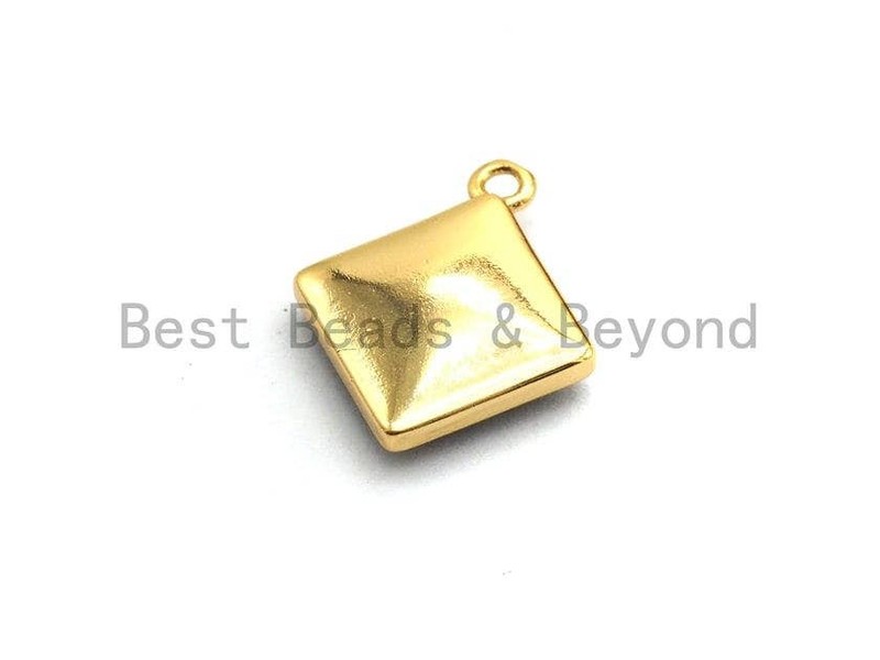100% Natural Abalone Shell Diamond Shape Charm/Pendant, Abalone Shell Pendant gallery