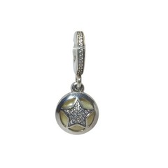 Pandora Friendship Star Enamel CZ & SS .925 Charm 792148EN23