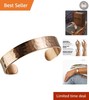 Handcrafted Copper Cuff Bracelet – 100% Pure Turkish Copper, Unisex & Adjustable gallery