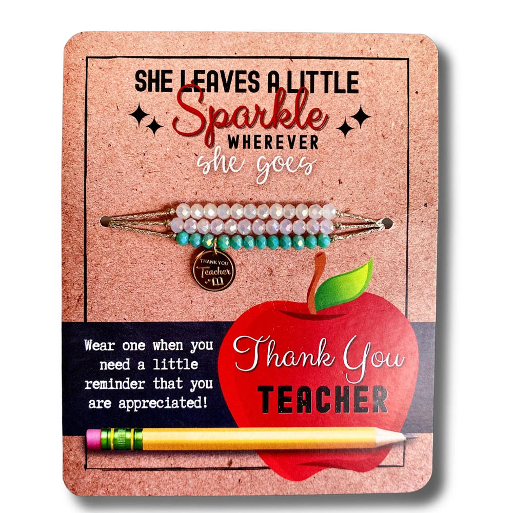 Gift for Teacher | Teacher Appreciation Gift | Teacher Bracelet