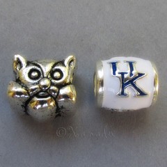 Kentucky Wildcats Logo And Mascot European Bead Charms – University Of Kentucky