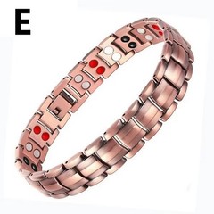 Men’s Bracelet Magnetic Therapy Arthritis Pain Relief Pure Solid Copper Bangle