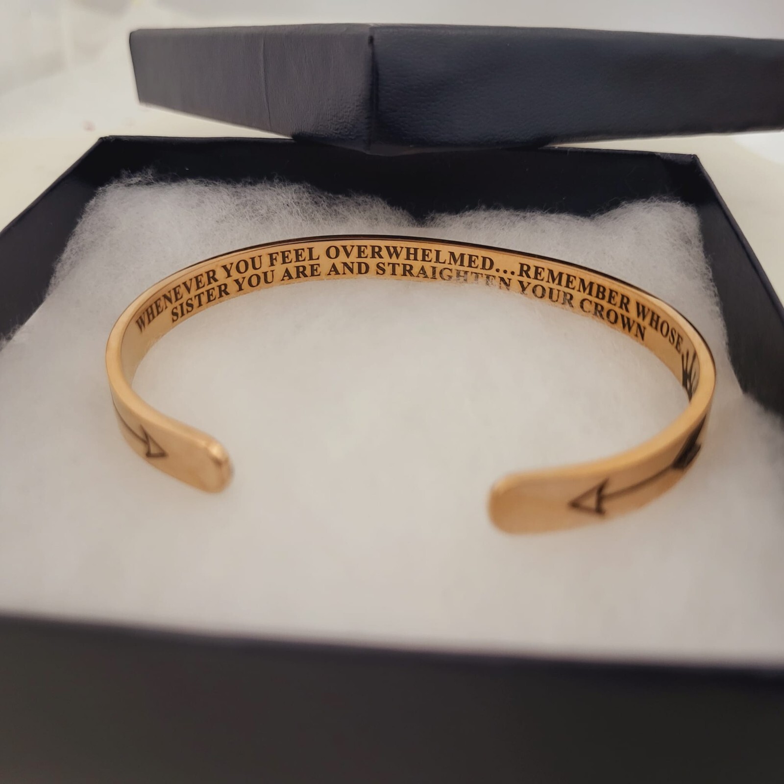 SISTER Gifts for Christmas Remember Whose Sister You are CROWN.. Bracelet gallery