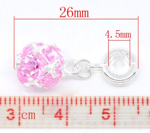 June Birthstone European Bead Compatible for Most European Snake Chain Charm Bra gallery