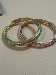 Beautiful Bangles From Greece Set of 2