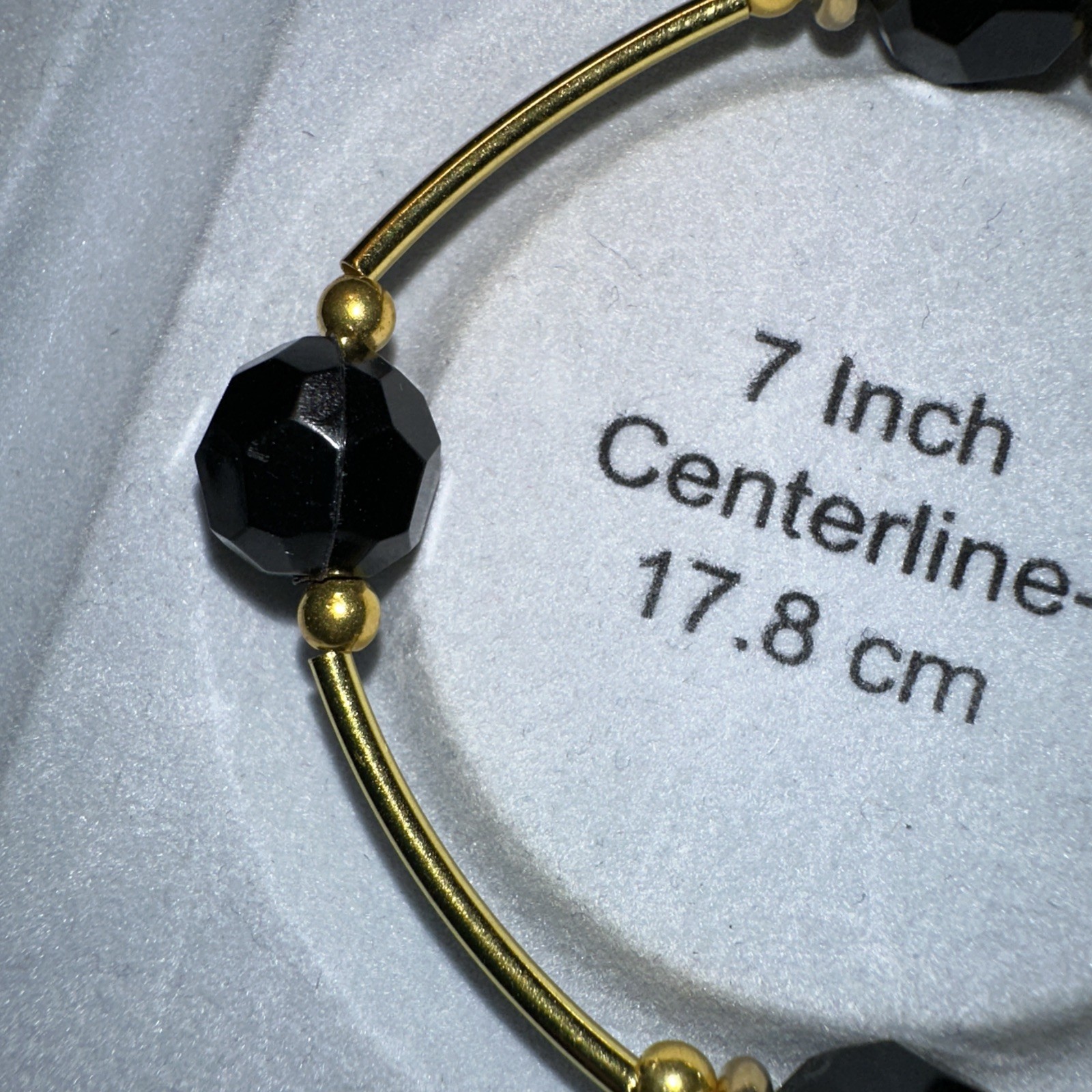 SALE My Blessings Bracelet 7” Black, Friendship, School colors, Thank you gallery