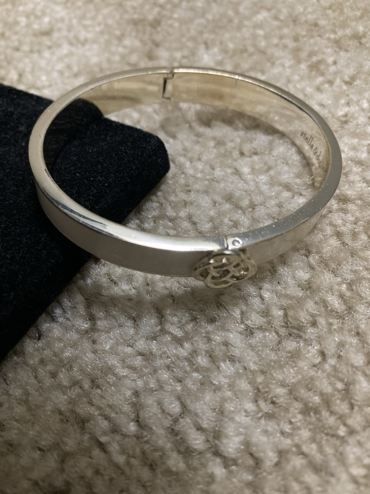 Stella & Dot White Push Lock Bracelet gallery