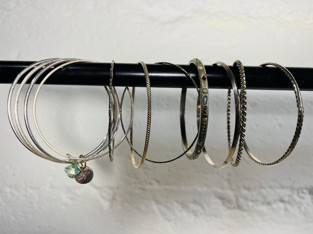 Bangle Bracelet Assorted Lot of 8 - Jewelry Collection