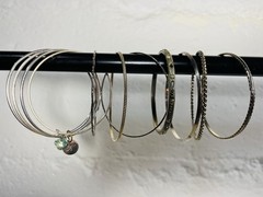 Bangle Bracelet Assorted Lot of 8 – Jewelry Collection