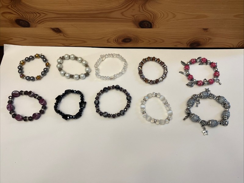 Bracelet Jewelry Mixed Lot Of 10 Great For Every Occasion gallery