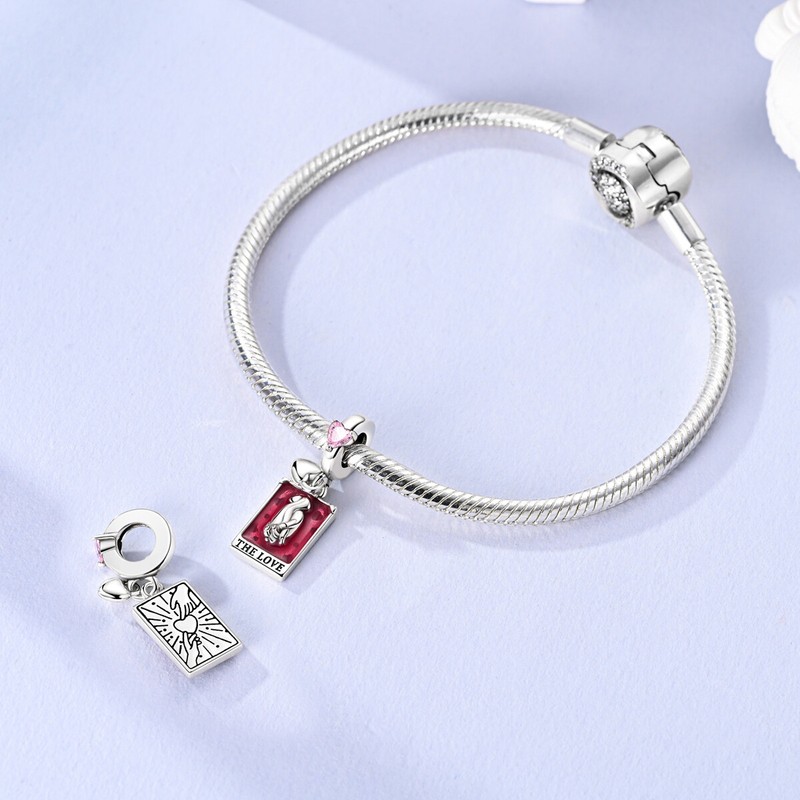 MULA 925 Silver Plated DIY Charm AAA CZ The Love Car Pendant For Women Bracelet gallery