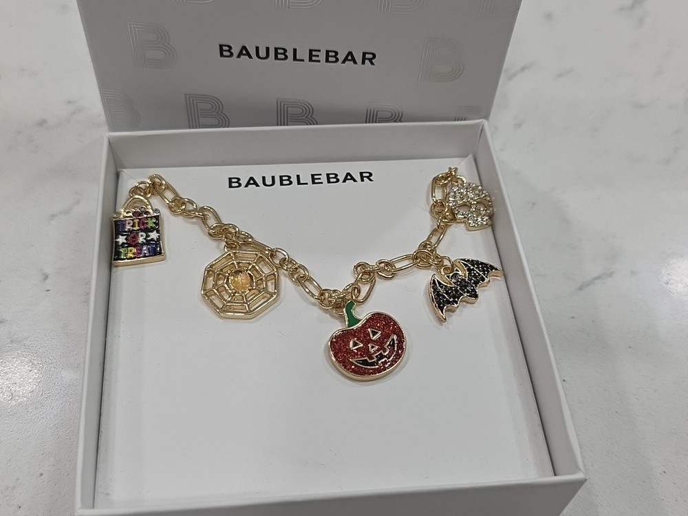 BaubleBar Halloween Charm Necklace