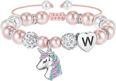 Enchanting Adjustable Unicorn Bracelet for Girls, Graduation & Birthday Gift “W”