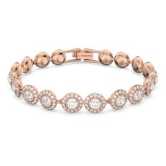 Swarovski Angelic Crystal Rose Gold/Rose Gold Plated Soft Bracelet 5240513