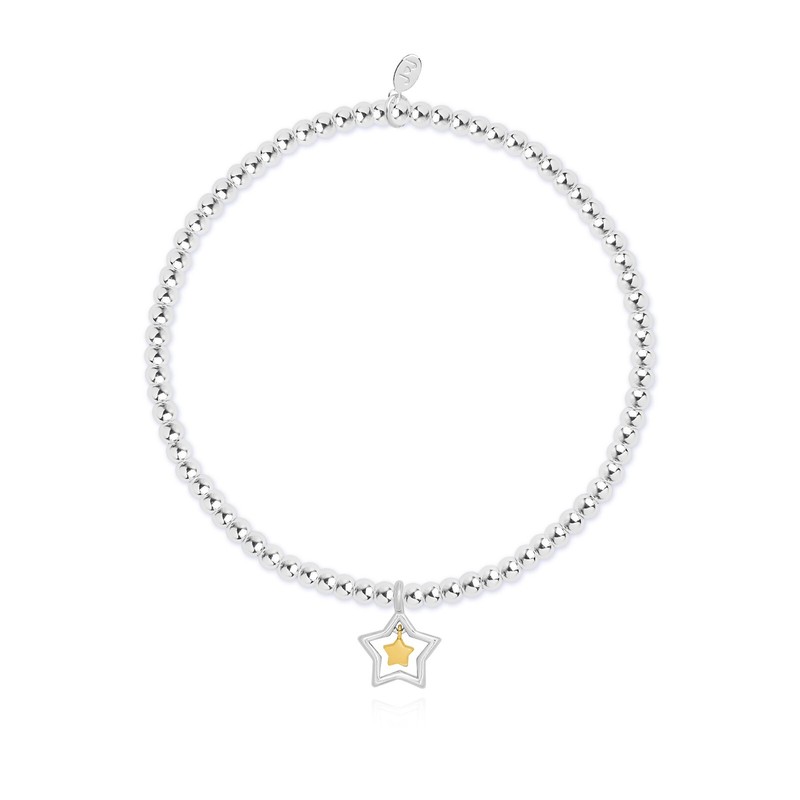 Joma Jewellery Silver Plated Beaded Bracelet A Little SOMEONE SPECIAL + Gift Bg gallery
