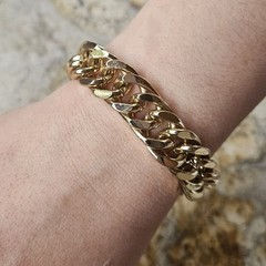 8 Other Reasons Gold Tone Chunky Chain Bracelet
