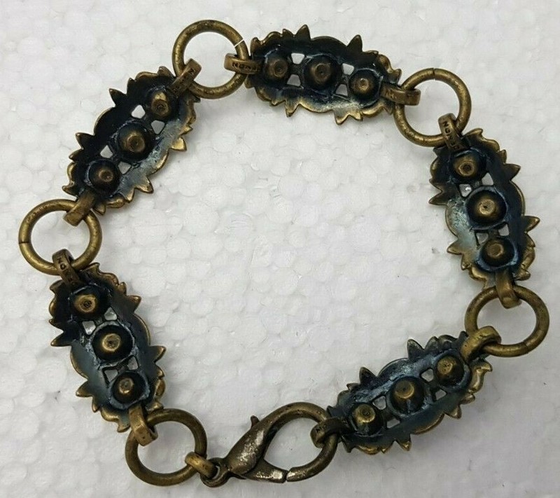 Lovely Danon burgundy Dark red Crystal bracelet UNIQUUE gallery