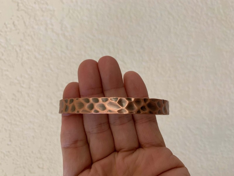 Hammerd Solid Copper Magnetic Bangle Therapy Bracelet Cuff East Gift men gallery