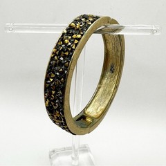 Kenneth Cole Bangle Bracelet KC Hinge Retro Casual