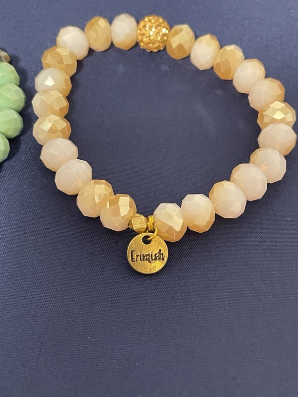 Erimish Stackable Semi-precious Stone Beaded Stretch Bracelets gallery