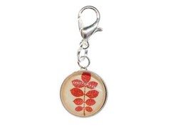 Red Leaves Charm Pendant Charm Bracelet Miniblings Plant Leaf Autumn
