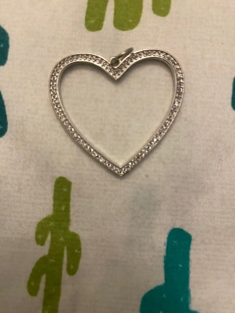 heart shaped necklace charm gallery