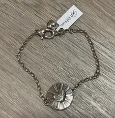 NWT GORGEOUS BRIGHTON CELESTE HEART BRACELET – ADJUSTABLE & REVERSIBLE! MRSP $52