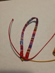 Cotton Bohemian Color Hand Rope Unisex Corded Bracelet 2 Piece