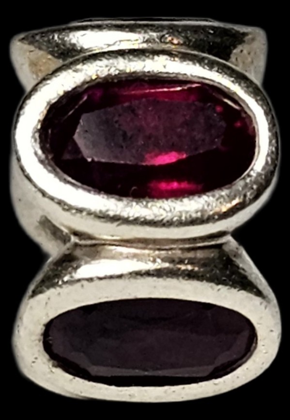 PANDORA STERLING RUBY RED OVAL LIGHTS CHARM #790311SRU ALE 925 FREE SHIP gallery