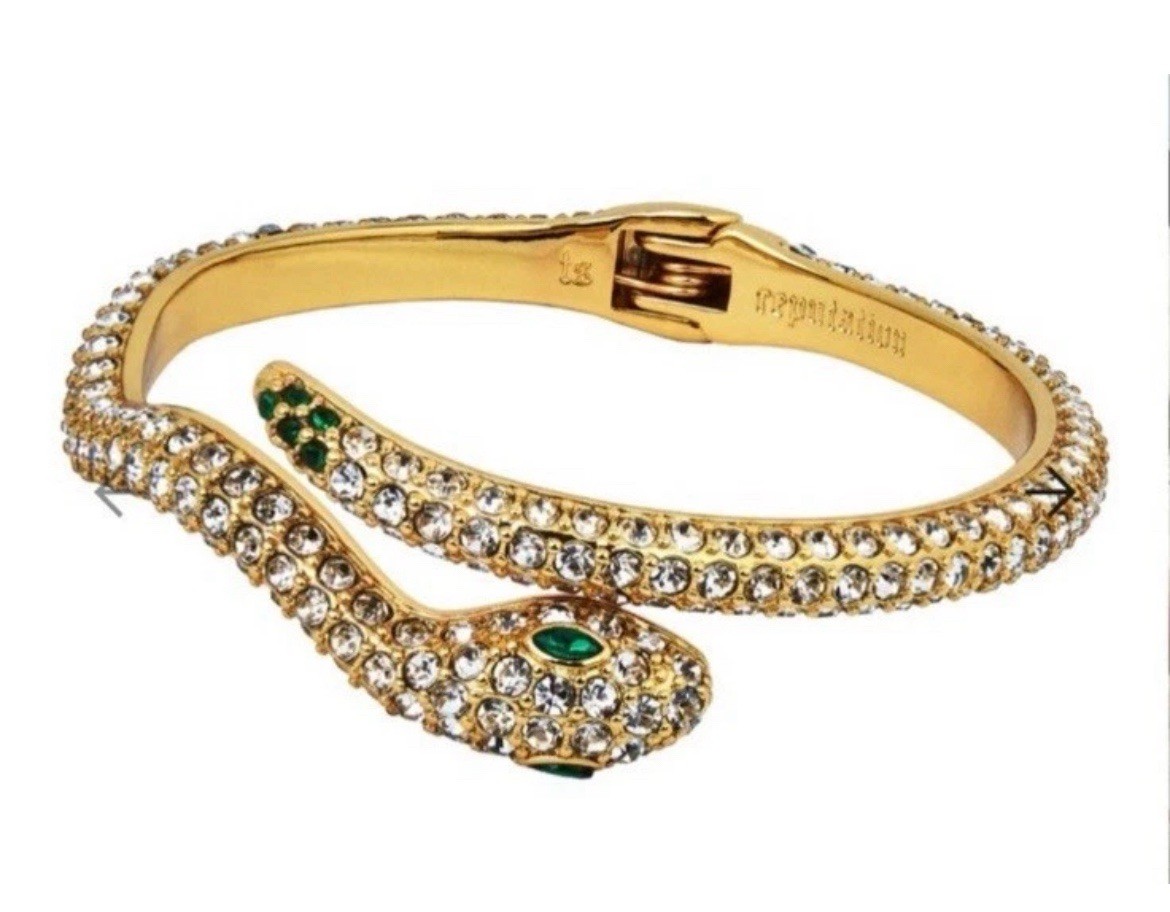 Taylor Swift Reputation Album Snake Cuff Bracelet IN HAND Brand New gallery