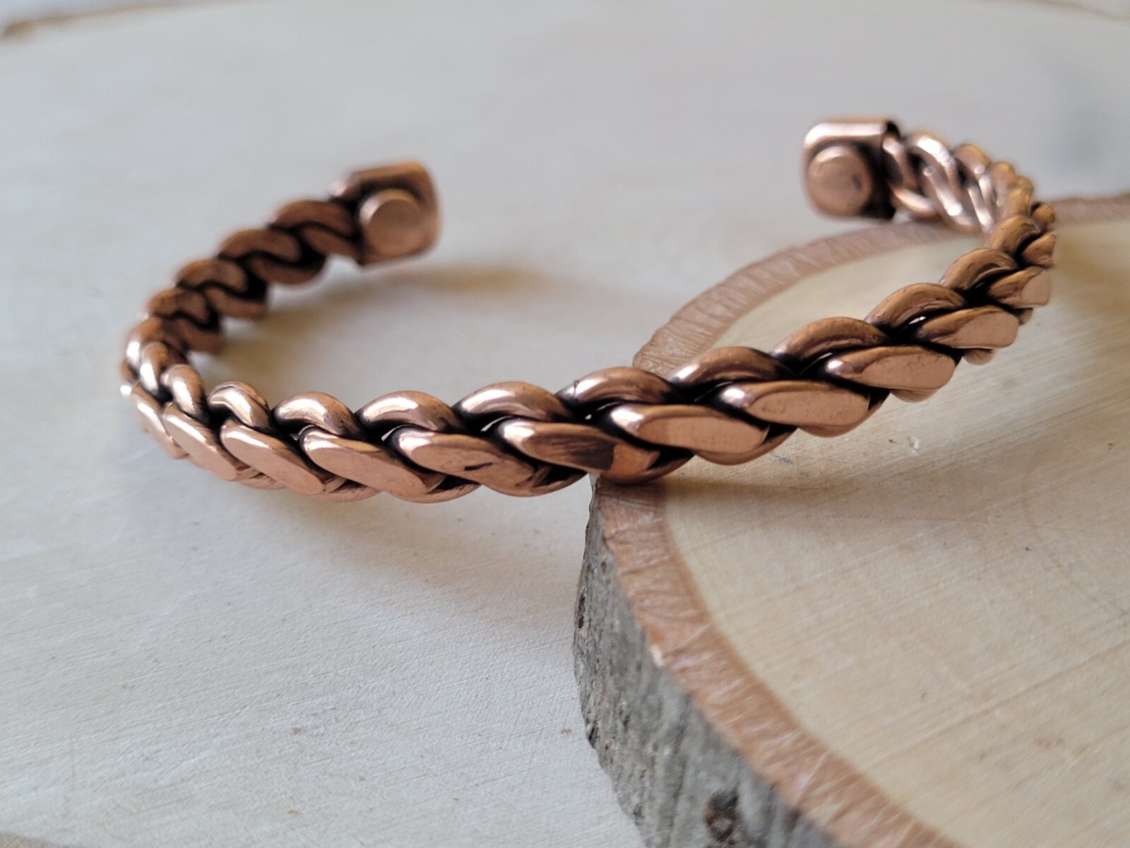 Pure Copper Magnetic Bracelet - Copper Men Women Arthritis Therapy Pain Relieve gallery