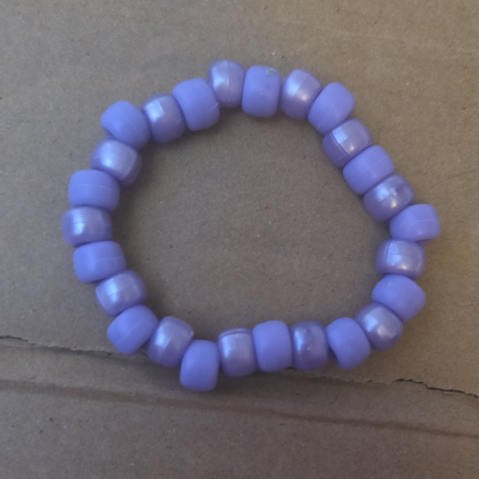 Pink Purple and Blue Pearl Kandi Braclets Bracelet Set of 3 Rave gallery