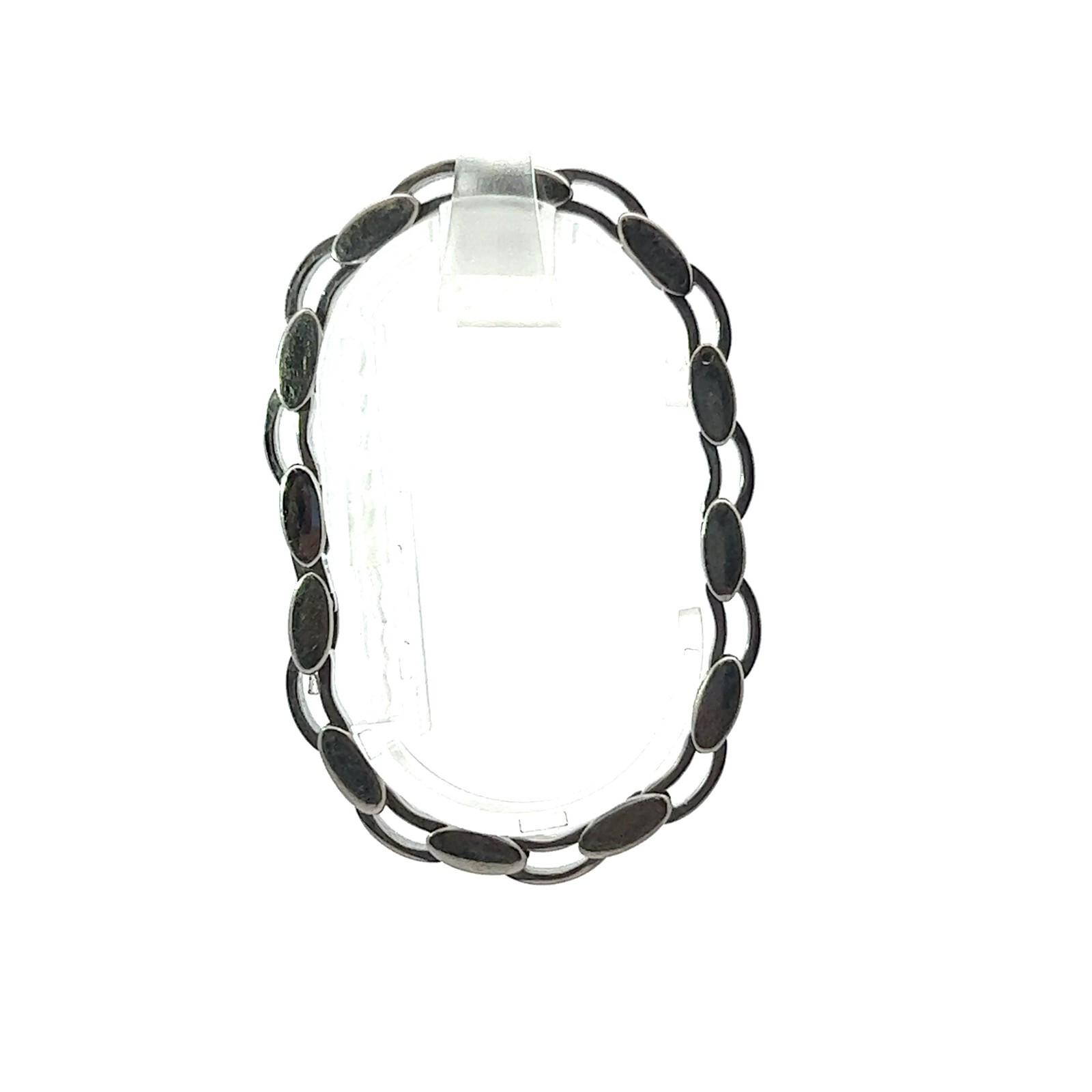 Stainless Steel 6mm Bicycle Curved Chain Link Bracelet gallery