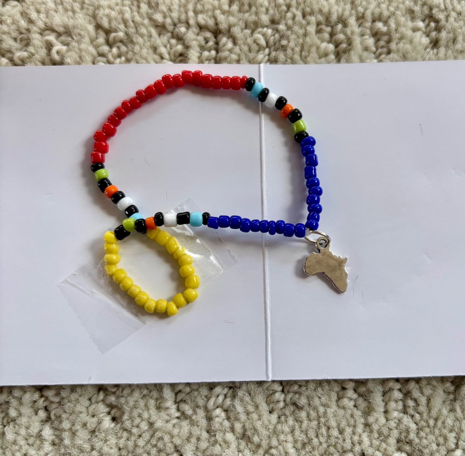 Effy Nahla “Spirit of Africa” Bracelet Multicolor Silvertone Africa Charm New gallery