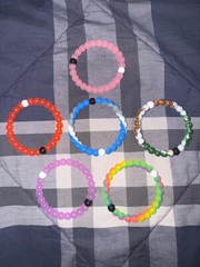 Set of Six Lokai Limited Edition Bracelets Size Small Multiple Colors