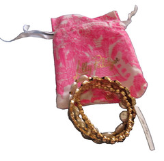 Lilly Pulitzer Seaside Soleil Bracelet Set in Gold Metallic – NWT