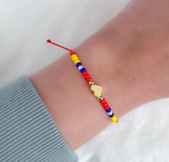 Venezuela flag bracelet venezuela jewelry gift for venezuelan souvenir