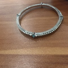 R.J. Graziano 2 Silver Tone Bangle Bracelets