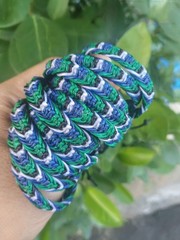 10 Handmade Torres Island Australia Waxed Nylon Cotton Bracelets Wholesale