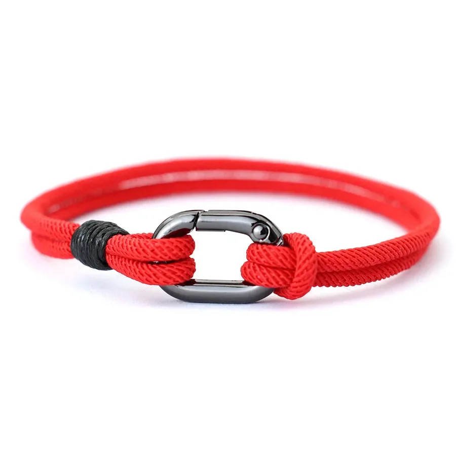 Braided Rope Bracelet Thin Thread Adjustable Knot Nautical Style Jewelry