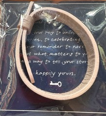 Keep Collective croc-embossed Blush purple Metal Leather “Blessed Easter” NIP