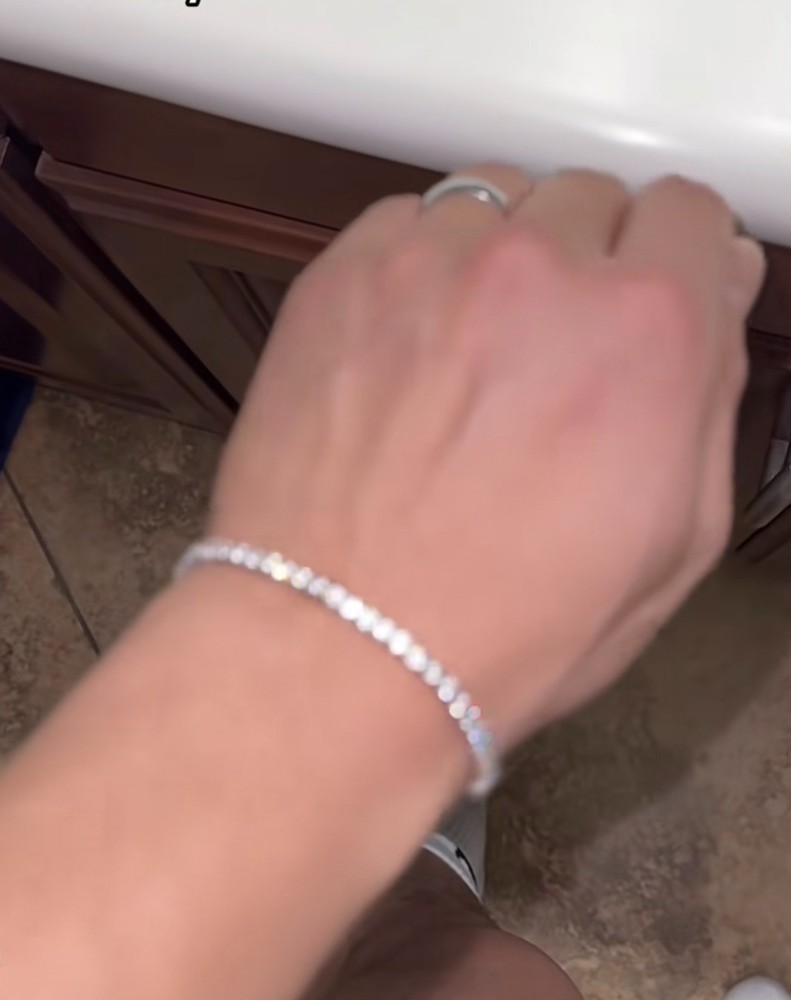 iced out tennis bracelet