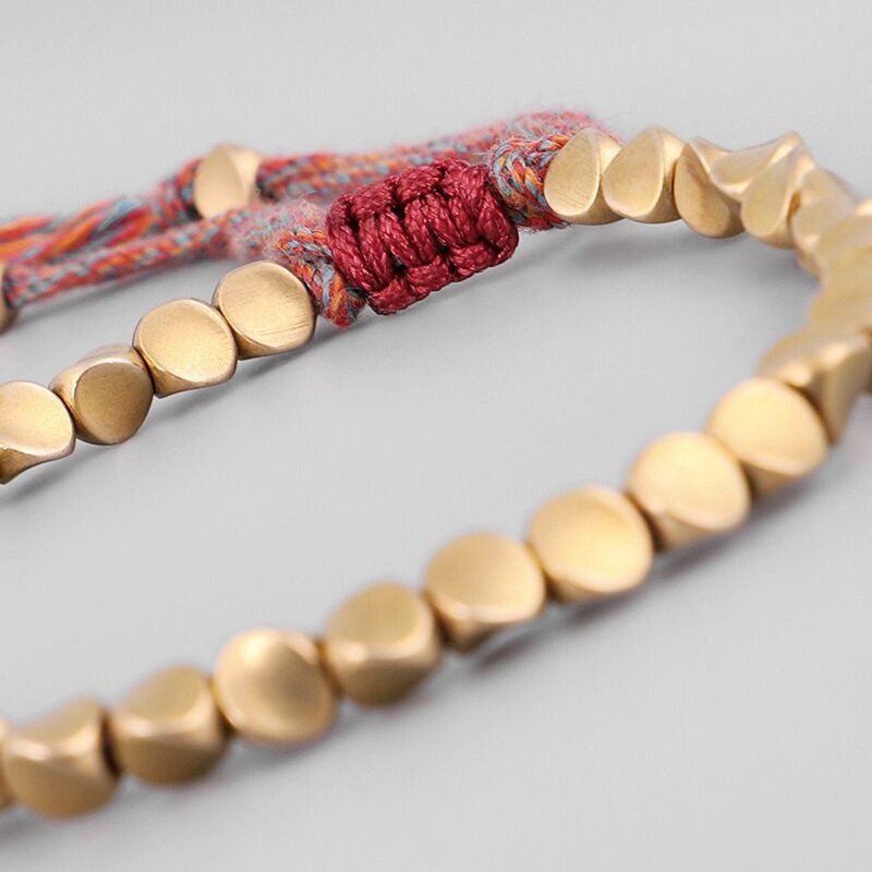 Knit Bracelet Knitting Bracelet Resin Tassel Decorative Bracelet gallery