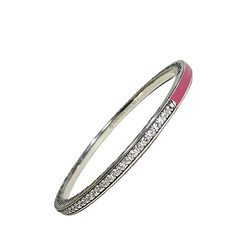 Pandora Radiant Hearts Orchid Bracelet Size Sm Sterling Silver & CZ 590537EN69