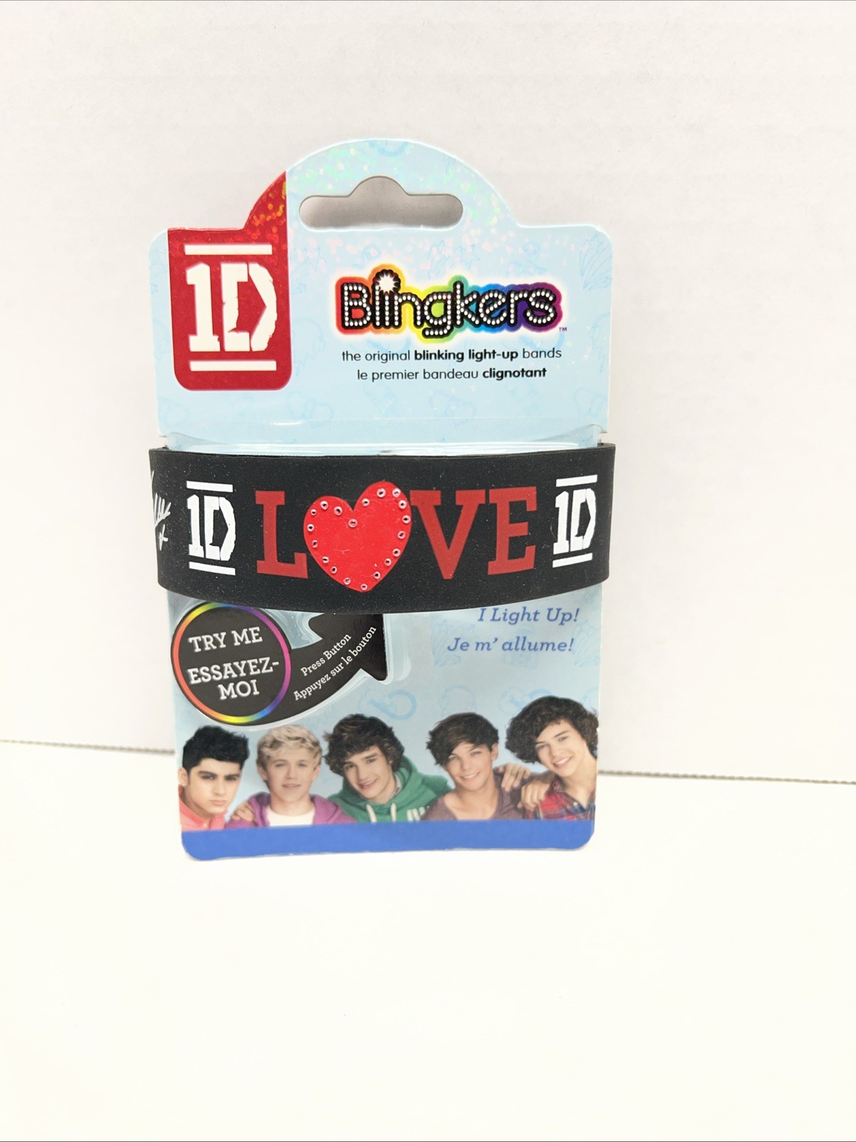 Wristband 1D One Direction Blingkers Light-Up Bracelet Claire's - Works gallery