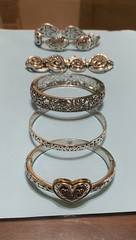 Five Assorted Brighton Bracelets. Mixed Styles.