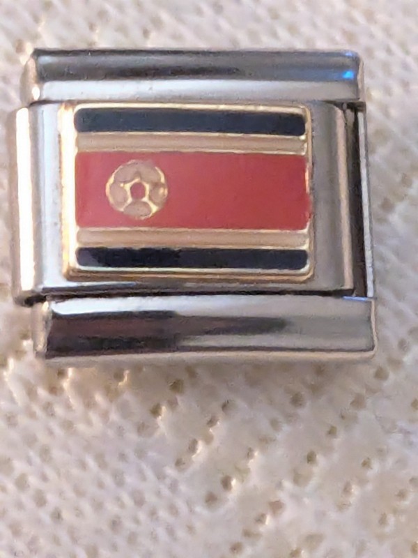 Authentic Puzzle Collection Classic Italian 9mm Korean Flag Korea K56 gallery