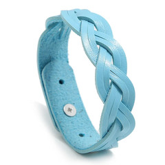 Leather Bracelet Women Jewelry Black/Brown/Red/Lake Blue/Yellow/Rose Red/Pink/Gr