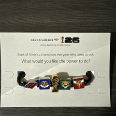 FIFA World Cup Bank Of America Bracelet